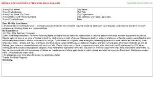 Sample resume for fresh graduate seaman invitation letter sample. Seaman Application Letters