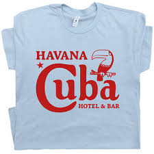 Cuba T Shirt Vintage Havana Bar Hotel Tee Flag Che Guevara Puerto Rico Scarface Ebay