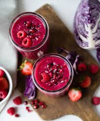 healthy pomegranate smoothie a ruby