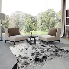 neocozy exquisite cowhide rug 4 6 x 5