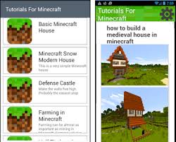 tutorials for minecraft build apk