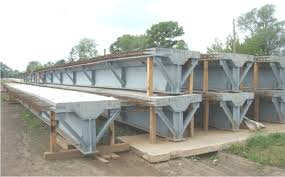 steel reinforced concrete beams on the