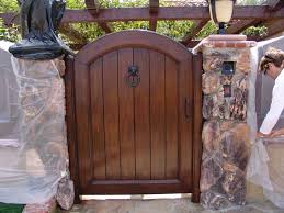 All Star Garage Door Inc Wood Gate