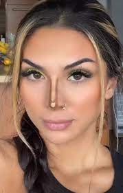 shape of my nose with just makeup