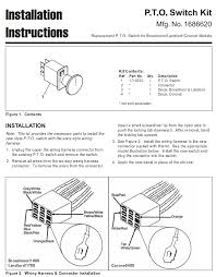 5 prong ignition switch wiring diagram. Retrofitting 5 Pin Pto Switch To 7 Pin Unit My Tractor Forum