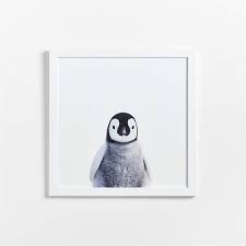 Baby Penguin Framed Wall Art Print