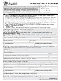 new registration qld fill out