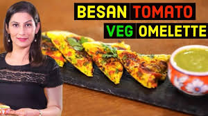 make besan tomato veg omelette