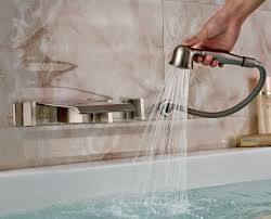 Waterfall Faucet With Handheld Shower