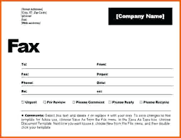 9 Professional Fax Cover Sheet Templates Free Sample Example