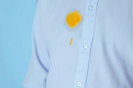 remove mustard stains from clothes