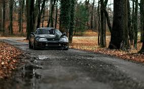 26 jdm hd wallpapers and background images. Car Forest Road Toyota Supra Tuning Dirt Road Jdm Hd Wallpaper Wallpaperbetter