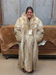Beautiful Fur Length Coyote Fur Coat