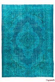 teal blue overd rug 7 5 x 11 8