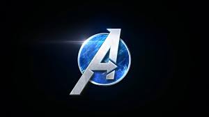 avengers logo video game 4k wallpaper