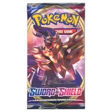 Buy Pokémon Cards Sword and Shield - Booster Pack Trading Card Game Online  in India. 376687129