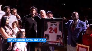 May 2, 1990 in palmdale, california us. Paul George S Fresno State Jersey Retired 2nd In University S History Abc30 Fresno