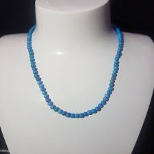 turquoise necklace n83176 Şile