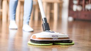 electric mop that polishes and scrubs