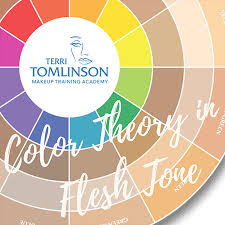 color theory in flesh tone makeup