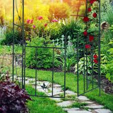Rose Arch With Gate Buy Here Now