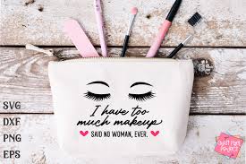 svg for makeup bags cosmetic bag