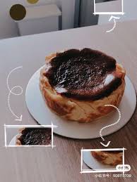 This burnt cheesecake from the basque country doesn't require making a crust, so it's a super easy recipe! Basque Burnt Cheese Cake 4 6 Inch Food Drinks Local F Bs Snacks Desserts On Carousell