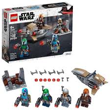 Buy from our lego star wars sets range at zavvi ⭐ the home of pop culture officially licensed films, merch, clothing & more free delivery available. Lego Star Wars Mandalorian Battle Pack Shock Troopers And Speeder Bike Building Kit 75267 Target
