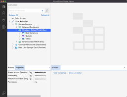 azure cosmos db emulator and storage