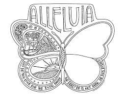 A true masterpiece for a cappella chorus. Alleluia Butterfly Coloring Sheet Poster Illustrated Children S Ministry Butterfly Coloring Page Butterfly Illustration Butterfly