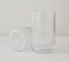 Lyngby Clear Glass Vases Pottery Barn