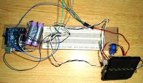 arduino based sun tracking solar panel