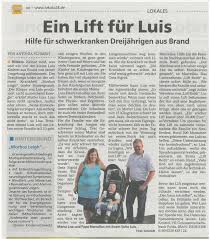 Eine schlagzeile, die jeder kennt. Zeitungsartikel Fulda Aktuell Uber Den Wunsch Eines Homeliftes