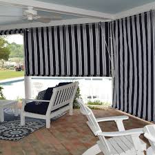 Porch Roller Curtains Sunbrella