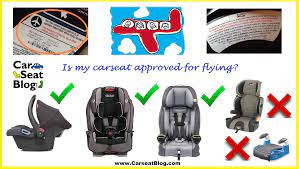 flying with a car seat know your