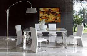 coco white 7 piece set dining table
