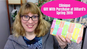 clinique gift with purchase at dillard