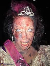 diy zombie prom queen costume