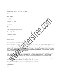 complaint letter for poor service sample complaint letters sample letters for complain about an employee who has given poor or offensive service