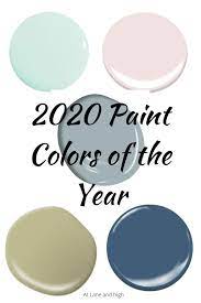 2020 Paint Colors Of The Year Paint