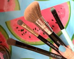 my collection of makeup brushes feat