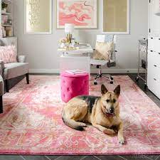 a pink rug for every style from
