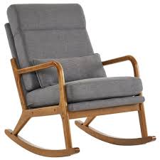 upholstered rocking chair single sofa