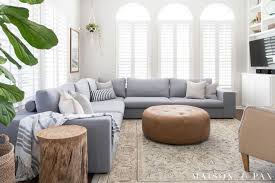 Gray Sectional Living Room