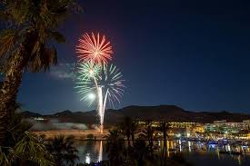 july fireworks paddle at lake las vegas