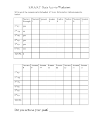 48 Smart Goals Templates Examples Worksheets Template Lab