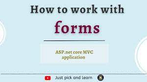 forms in asp net core mvc 6 0 how to