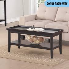 Solid Wood Cocktail Coffee Table W