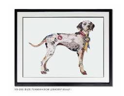 Whole China Frame 3d Dog Paper
