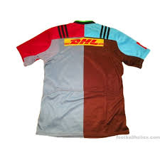 16 harlequins rugby player issue home shirt